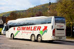 Volvo 9900 von Gimmler Reisen aus der BRD in Krems.