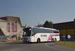 Volvo 9900 von Allmer Reisen aus �sterreich im Mai 2018 in Krems.