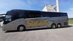 Der neue Sunlife Bus - HF 634 CC - Volvo 9900 13,1 m  49+1   gesehen in Zwentendorf N� am 4.Juni 2021