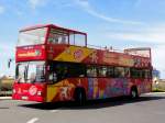 MAN Stockbus f�r City Sightseeing in Funchal auf Madeira.Mai 2013.