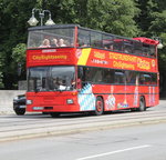 MAN SD 200 als Sightseeing-Linie in M�nchen.21.07.2016