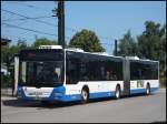 MAN Lion's City der Rostocker Stra�enbahn AG in Rostock.
