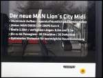 MAN Lion's City/Caetano Vorf�hrwagen in Bergen.