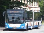 MAN Lion's City der Rostocker Straßenbahn AG in Rostock.