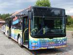 MAN Lion's City mit Anh�nger der MVVG in Waren.