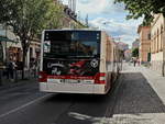Weimar Heckansicht eines MAN Lion`s City der Stadtwirtschaft Weimar  am 27. August 2020. 
