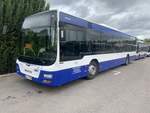 SüW-P 2129 (Baujahr 2014) von PalatinaBus steht am 1.5.2020 in Waibstadt.