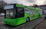 Mobiler Untersuchungsbus von TAUNUSMEDICAL steht zur Coronatestung im M�rz 2021 in Taunusstein-Hahn