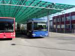 VZO-Mercedes Citaro NR.3 Baujahr 2004 im Depot in R�ti am 29.2.12
