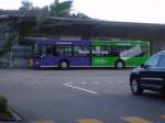 VZO-Mercedes Citaro NR.17 * Z�richsee Zeitung * Baujahr 2001 beim Bahnhof St�fa am 31.8.10 