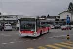 Ein Bus der BGU (Busbetreib Grenchen und Umgebung)auf der Fahrt zum Nordbahnhof.