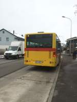 VZO-Mercedes Citaro NR.319 *Sissi* Baujahr 2001 in Hombrechtikon,Tobel am 5.2.15.