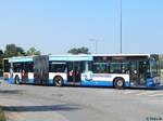 Mercedes Citaro I der Rostocker Straßenbahn AG in Rostock.