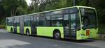 =MB Citaro der Rh�nEnergie steht im Juni 2019 am Bahnhof in H�nfeld