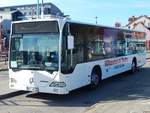 Mercedes Citaro I von B.B.-Reisen aus Deutschland in Neubrandenburg.