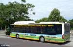 Mercedes der Firma KVG mbH B�rde-Bus, Bode-Reisen, fotografiert am ZOB Magdeburg nahe Hauptbahnhof am 23.06.2012 