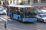 Dieser Mercedes Citaro geh�rt zum st�dtischen Fuhrpark der spanischen  Hauptstadt Madrid.