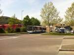 Limmatbus-Mercedes Citaro NR.36 Baujahr 2010 in Spreitenbach bei der Haltestelle Shoppi am 26.4.14.