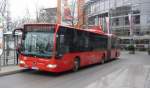 MB-Citaro-Gelenkbus von RBS in Sindelfingen am ZOB zur Fahrt bereit nach Calw-Stammheim