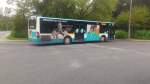 Mercedes Citaro  NB SW 540....und hier das neue Traffic Board des Citaro mit der Werbung für die Busschule die das unternehmen anbieten tut   ...und den Kugelstoßer Ralf Bartels der auf der