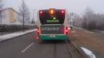 ...und auch der Citaro NB SW 559 der bis vor kurzen die Werbung f�r  Einstieg bitte vorne  hatte.....bekam zwar auch die Werbung f�r den G�terbahnhof aber mit einem anderen Traffic Board  