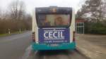...so jetzt auch mal diesen Citaro der Stadtwerke NB SW 586 aus der N�he mit seinen Heck und der dazugeh�rigen Werbung  ....dieser Mercedes hat nur Werbung von Gesch�ften die in der Neubrandenburger