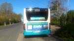 ...NB SW 584 und dann auch der Citaro G mit dem Heck der dieses Traffic Bord f�r die Lutz Berufsbekleidung bekommen hat  ...am Endhaltepunkt der Linie 8