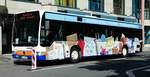 MB Citaro als Gep�ckbus der ESWE steht in Wiesbaden im Mai 2017