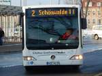 Mercedes Citaro II der Stadtwerke Greifswald in Greifswald.