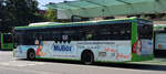 MB Citaro (933) von RhönEnergie steht am Busbahnhof in Fulda im Juli 2020