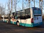 Mercedes Citaro II der Neubrandenburger Verkehrsbetriebe in Neubrandenburg.