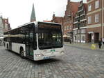KVG - Mercedes Citaro bef�hrt den grossen Platz in der Innenstadt von L�neburg am 29.8.21