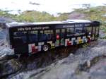 Rietze Modellbus-Mercedes Citaro Infra F�rth von hinten am 12.12.12