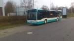 ...und von vorne noch der Citaro NB SW 544 der Neubrandenburger Stadtwerke hier noch ohne Werbung auf dem Mercedes Werkstattgelände die Bilder mit der Werbung  folgen in Kürze die er