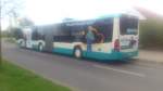 ...NB SW 593 und dann hat auch der letzte der neuen C2 seine Werbung bekommen mit der er seit ein paar Tagen durch die Stadt f�hrt hier mal noch der Citaro in ganzer L�nge