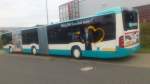 ....bei Mercedes stand NB SW 594 wo man vorne oben am Dach die �nderung sieht zu den vom letzten gekauften Citaro 