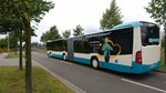 .....NB SW 592 an der Endhaltestelle der Linie 2 darf er nicht mehr stehen weil die Fahrzeuge zu sehr den Verkehr behindern wurde extra eine neue Stelle geschaffen wo die Busse stehen können bis