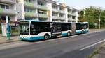....an einem Samstag NB SW 592 auf der Linie 9 dieser Citaro mit dem Ziel Busbahnhof Juni 2017 