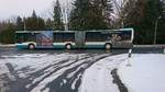 ....NB SW 595 mit seinem Traffic Board f�r das KDW (Callcenter)mit Sitz in Neubrandenburg und Neustrelitz (Januar 2017)