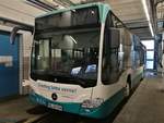Mercedes Citaro III der Neubrandenburger Verkehrsbetriebe in Neubrandenburg.