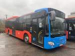 S-RS 2415 (Baujahr 2014) von Regiobus Stuttgart steht am 29.3.2020 auf deren Abstellplatz in G�ppingen.