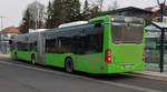 =MB Citaro (2082) von RhoenEnergie steht im M�rz 2021 auf dem Busplatz in H�nfeld