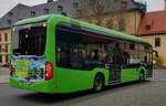 eCitaro startet am Fuldaer Stadtschlo� zur n�chsten Tour