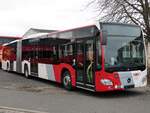 Mercedes Citaro III von URB aus Deutschland (ex Verkehrsbetriebe Nagoldtal - CW-LL 1248) in Ueckermünde.