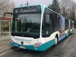 Mercedes Citaro III der Neubrandenburger Verkehrsbetriebe in Neubrandenburg.