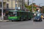 Dieser Mercedes Benz Gliederbus war am 6.5.2013 in der bulgarischen 
Hauptstadt Sofia auf der Linie 213 im Einsatz zu sehen.