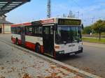 Mercedes-Benz O 405N1 von Walfried Munz GmbH, der für Saar-Pfalz-Bus unterwegs ist.