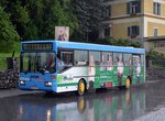 MVG M�rztaler Verkehr O 405 (Schaltwagen) WN 64 (Bj 1988) als Shuttlebus zum Ritterfest auf der Burg Oberkapfenberg bei der Haltestelle Rosseggerdenkmal, 26.06.2016  