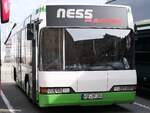 Neoplan N4011 NF als Wohnbus aus Deutschland (ex Autobus Sachsen C-AS 254) in Stralsund.