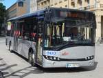 Solaris Urbino 10,9 der Verkehrsbetriebe Karlsruhe in Karlsuhe.